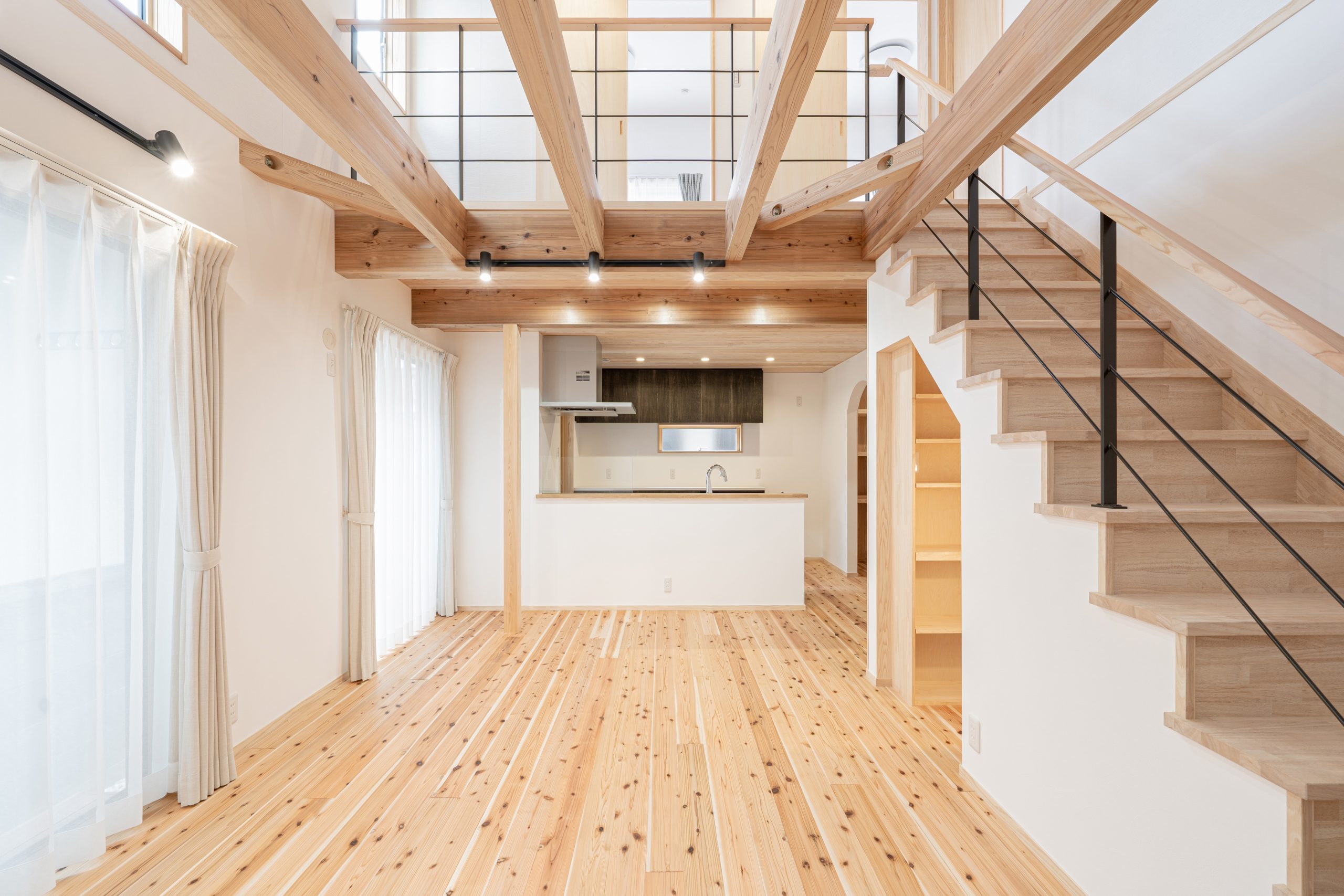 心安らぐ自然素材の家