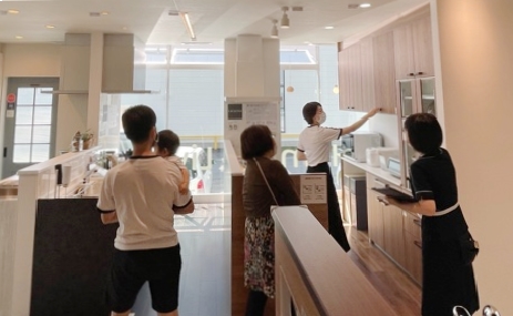 パナソニックショウルームにて。株式会社エムズ