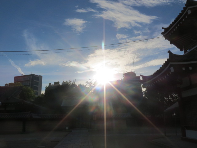 大阪の朝