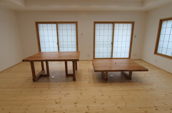 銘木テーブル